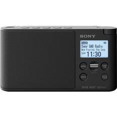 Sony Alarm - Bærbar radio - DAB+ - Sort Radioer Sony XDR-S41D Radio