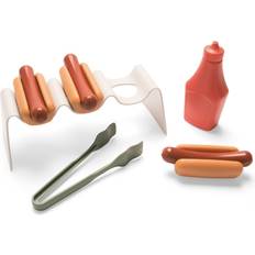 Dantoy Plastlegetøj Legetøjsmad Dantoy Green Garden Hot Dog Set in Box