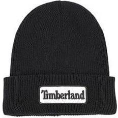 Timberland Tilbehør Timberland Logo Knitted Beanie - Black (T21349)