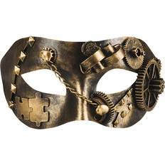 Damer - Guld Masker Boland Steampunk Rotismo Eye Mask