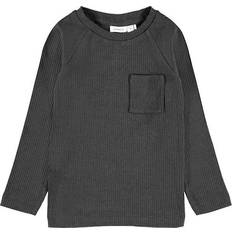 Name It Slim Fit Long Sleeved T-shirt - Grey/Turbulence (13194955)