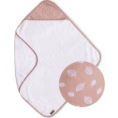 Vinter & Bloom Bomuld Pleje & Badning Vinter & Bloom Nordic Leaf Babyhåndklæde Misty Rose