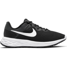 Nike 42 ½ - 7,5 - Dame Løbesko Nike Revolution 6 Next Nature W - Black/Dark Smoke Gray/Cool Gray/White