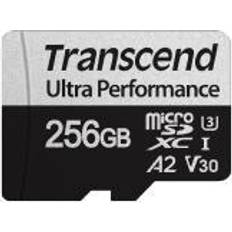 Transcend 256 GB Hukommelseskort & USB Stik Transcend Ultra Performance 340S microSDXC UHS-I U3 V30 A2 160/125MB/s 256GB