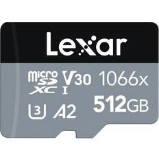 LEXAR 512 GB - microSDXC Hukommelseskort LEXAR Professional microSDXC Class 10 UHS-I U3 V30 A2 1066x 512GB