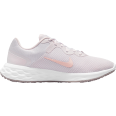 Nike Dame - Pink Sportssko Nike Revolution 6 W - Light Violet/White/Champagne