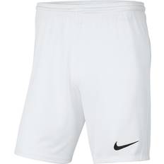 36 - Hvid - Korte kjoler Tøj Nike Park III Shorts Men - White/Black