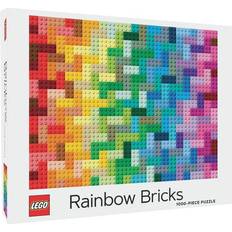 Klassiske puslespil Lego Rainbow Bricks 1000 Pieces
