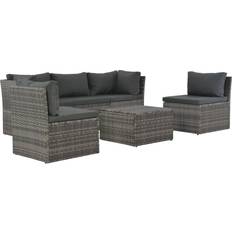 vidaXL 44723 Loungesæt, borde inkl. 2 stole & 1 sofaer