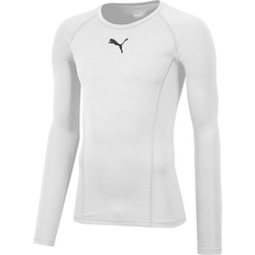 Puma M Tøj Puma Liga Long Sleeve Baselayer Men - White