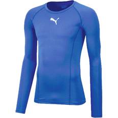 Puma Elastan/Lycra/Spandex Undertøj Puma Liga Long Sleeve Baselayer Men - Blue