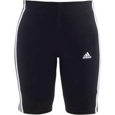 10 - Dame Shorts adidas Essentials 3-Stripes Bike Shorts Women - Black/White