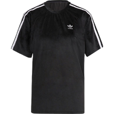 20 - Fløjl Overdele adidas Adicolor Classics Corded Velour Loose T-shirt - Black
