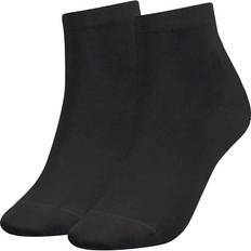 Tommy Hilfiger Dame Strømper Tommy Hilfiger Women Casual Short Sock 2-pack - Black