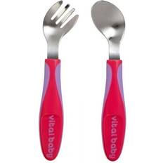 Vitalbaby Sutteflasker & Service Vitalbaby Nourish Growing Up Angled Cutlery