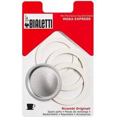 Kaffefiltre Bialetti 3 Gasket with 1 Filter Plate for 2 Cups Moka Pot