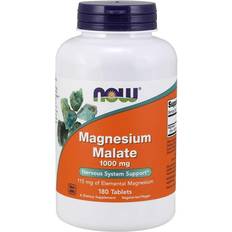 Now Foods B-vitaminer - Magnesium Vitaminer & Mineraler Now Foods MAGNESIUM MALATE 180 stk
