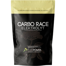Pulver Kulhydrater Purepower Carbo Race Electrolyte Hyldeblomst Energipulver 1000g