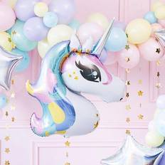 PartyDeco Folieballon, Unicorn
