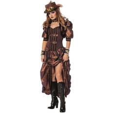 Wilbers Karnaval Steampunk Womens Masquerade Costume