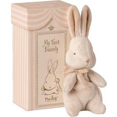 Maileg Tyggelegetøj Maileg Kanin i rosa æske "My first bunny"