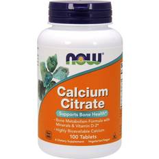 Now Foods B-vitaminer - Magnesium Vitaminer & Mineraler Now Foods Calcium Citrate with Minerals & Vitamin D-2 100 stk