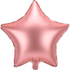 PartyDeco Foil Ballons Star 48cm Rose Gold