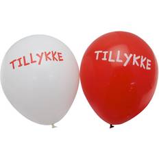 Latexballoner Balloner Med Tillykke