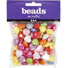 Creotime Heart Beads 25x15mm 70g