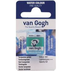 Van Gogh Hobbyartikler Van Gogh Akvarel 661 Turquoise Green Pan