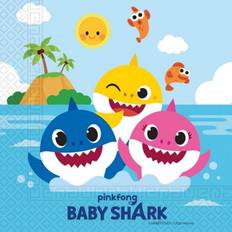 Procos Baby Shark Servietter