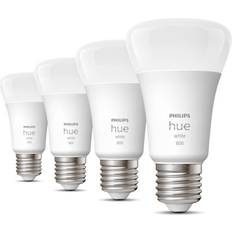 Philips Hue E27 Lyskilder Philips Hue Smart Light LED Lamps 9W E27