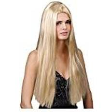 Damer - Gul Parykker Wicked Costumes (Blonde) Classic Long Wig 4 Colours