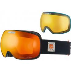 OTG Skibriller Cairn Gravity SPX3 Ski Goggles - Mat Black/Orange