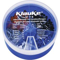 Klauke ST11B Kabelsko-sortiment 0.50 mm² 2.50 mm² Hvid, Grå, Rød, Sort, Blå 400 Teile