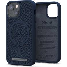 Njord byELEMENTS Salmon Leather Case for iPhone 13