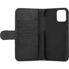Essentials Apple iPhone 12 Pro Covers med kortholder Essentials 3 Card PU Wallet Case for iPhone 12/12 Pro