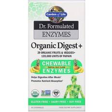 Garden of Life Enzymes Organic Digest+ Tropical Fruit 90 stk