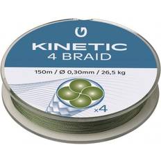 Kinetic Fiskeliner Kinetic 4 Braid 150m Dusty Green
