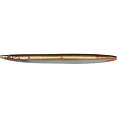 Savage Gear Line Thru Sandeel Hotspot Brown Copper Red Dots 12,5cm 19gram