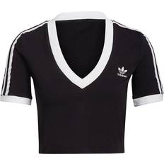 28 - Bomuld T-shirts adidas Women's Originals Adicolor Classics Crop Top - Black