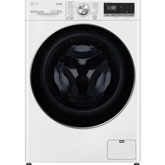 LG Frontbetjent - Hvid Vaskemaskiner LG FV90VNS2QE