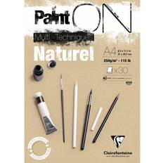 Clairefontaine Paint ON-blok A4 30 ark natur