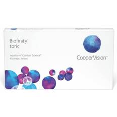 Månedslinser Kontaktlinser CooperVision Biofinity Toric 6-pack