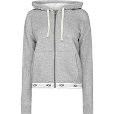 UGG Bomuld Sweatere UGG Sena Zipped Hoodie - Grey Heather