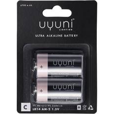 Alkalisk - C (LR14) Batterier & Opladere Uyuni C Alkaline 6700mAh 2-pack