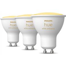 GU10 - Reflektorer Lyskilder Philips Hue White Ambiance LED Lamps 4.3W GU10