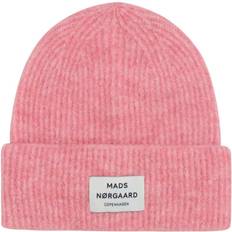 Pink - Viskose Huer Mads Nørgaard Winter Soft Anju Hat - Pink Nectar