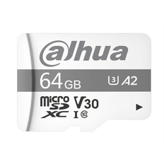 64 GB - USB Type-C - microSD Hukommelseskort & USB Stik Dahua P100 microSDXC Class 10 UHS-I U3 V30 A2 64GB