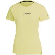Adidas Dame - Gul Tøj adidas Terrex Parley Agravic All Round T-shirt Women - Pulse Yellow